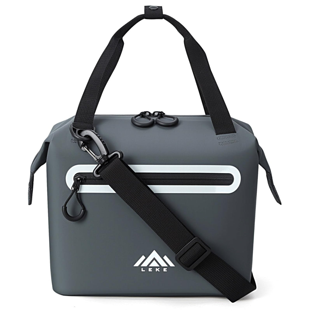 Lekesky Kühltasche Klein 12L – Wasserdicht & Leckgeschützt, Isolierte Lunchtasche für Unterwegs, Tra