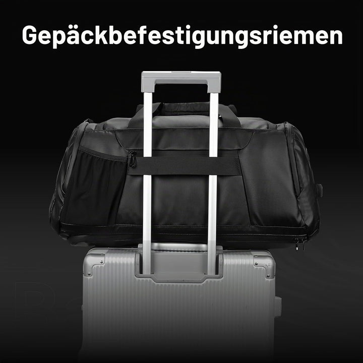 Premium Sporttasche 40L mit Schuhfach &amp; Nassfach &amp; Isolierschicht und Laptopfach, 3-in-1 Rucksack, R