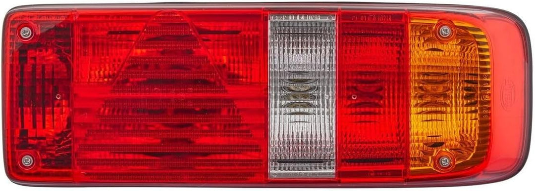 HELLA - Heckleuchte - EasyConn I - Glühlampe - 24V - Anbau/geschraubt - Lichtscheibenfarbe: mehrfarb