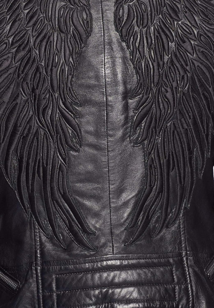 MAZE Damen Lederjacke 42020126 XS Schwarz, XS Schwarz