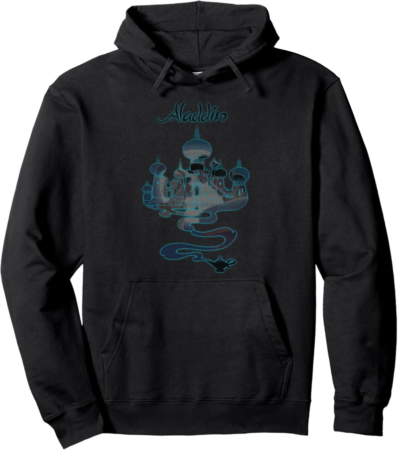 Disney Aladdin Genie Lamp Agrabah Fill Poster Pullover Hoodie