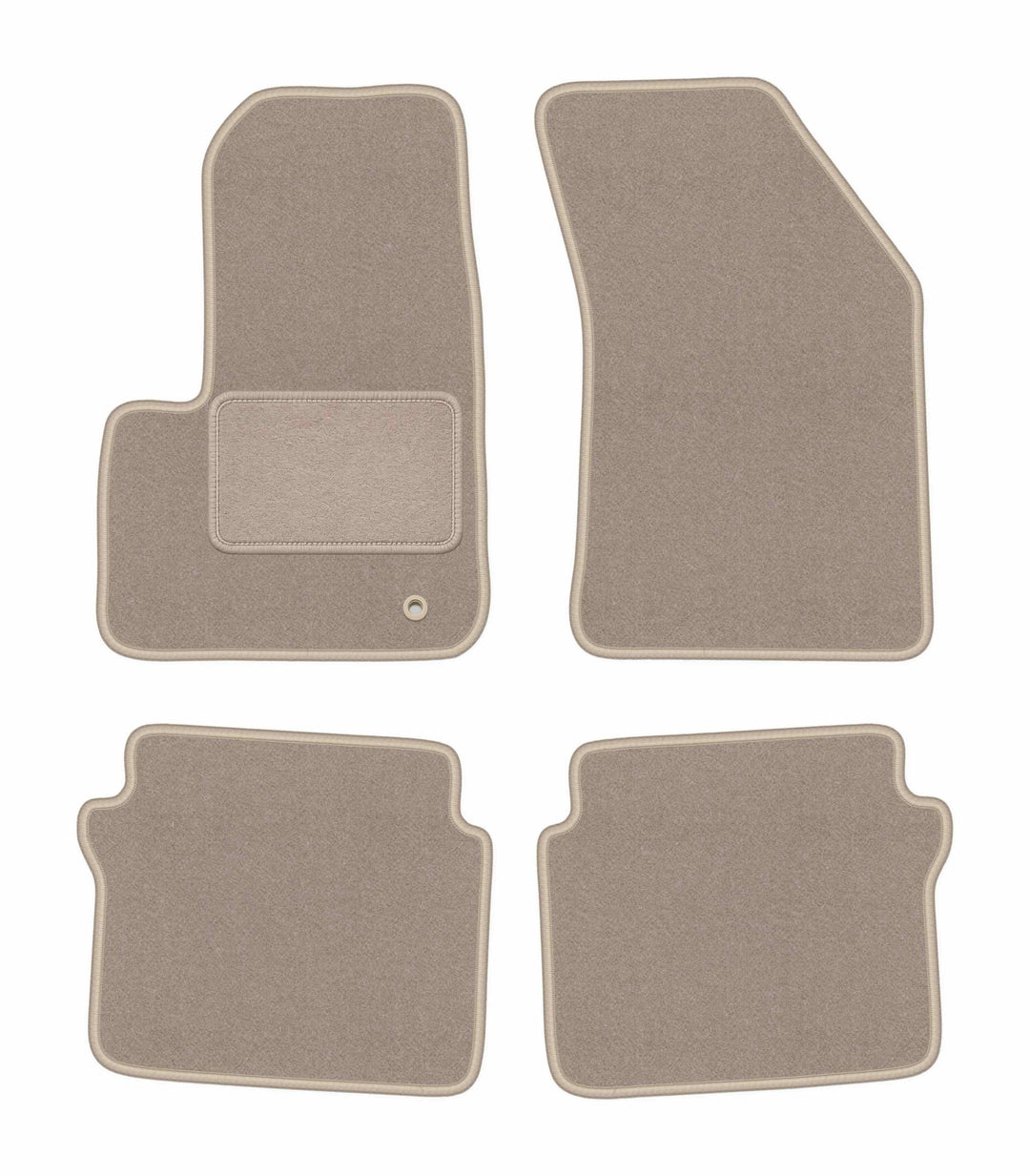 Automatte – Passend für Chrysler Sebring III Limousine 2007-2010 – Velours – Autozubehör - Auto Fuss