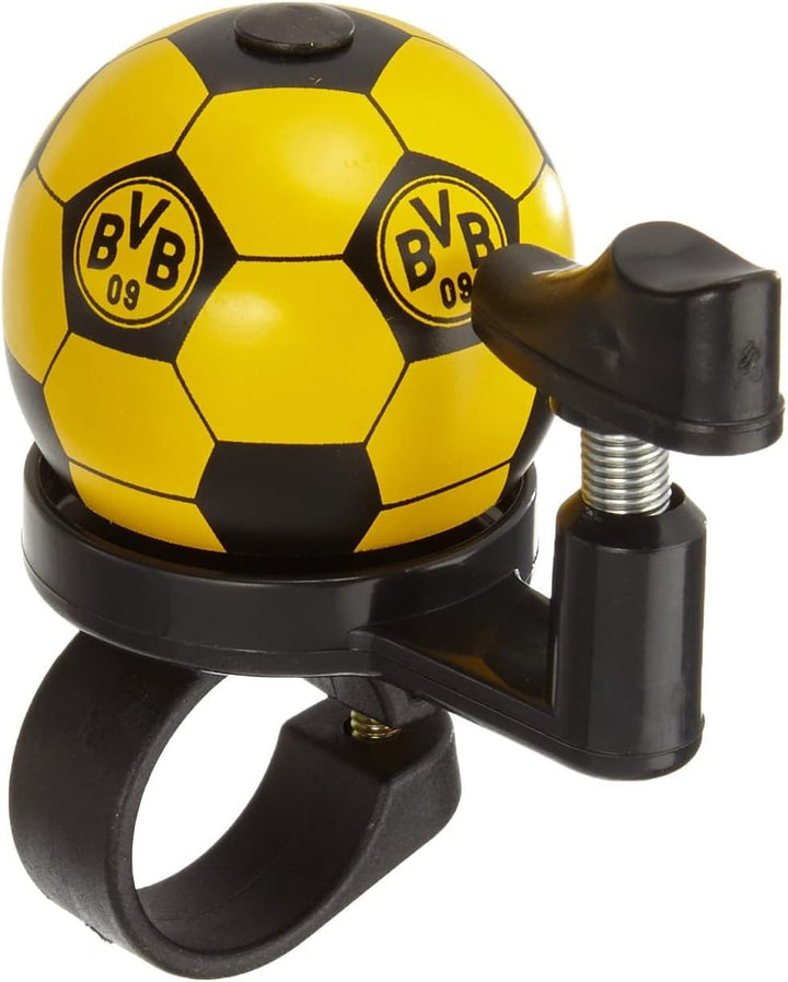Borussia Dortmund BVB-Fahrradklingel Bundle mit BVB-Zauberhandtuch (60 x 30 cm), Bundle mit BVB-Zaub