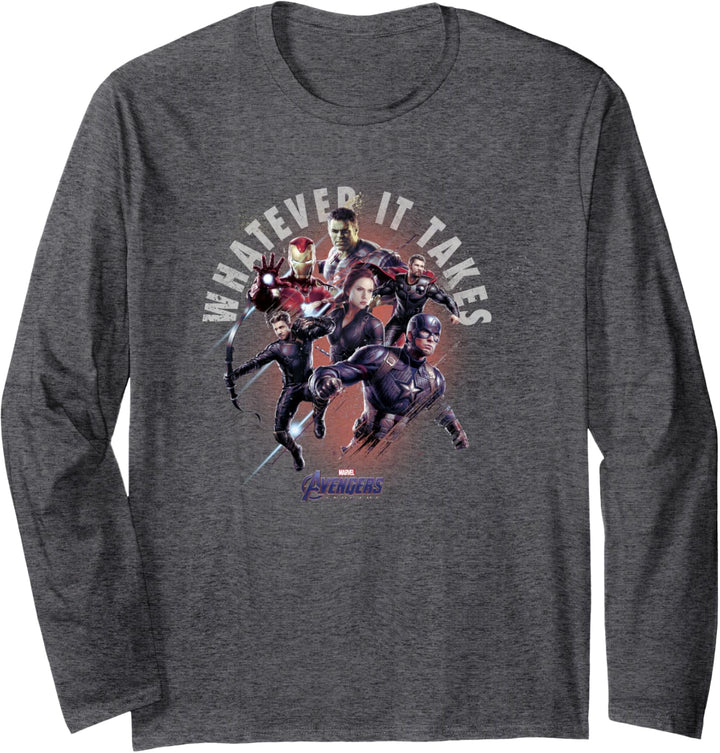 Marvel Avengers Endgame Group Shot Whatever It Takes Langarmshirt