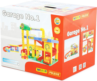 Wader Quality Toys 37824 Garage No 1 mit Autos