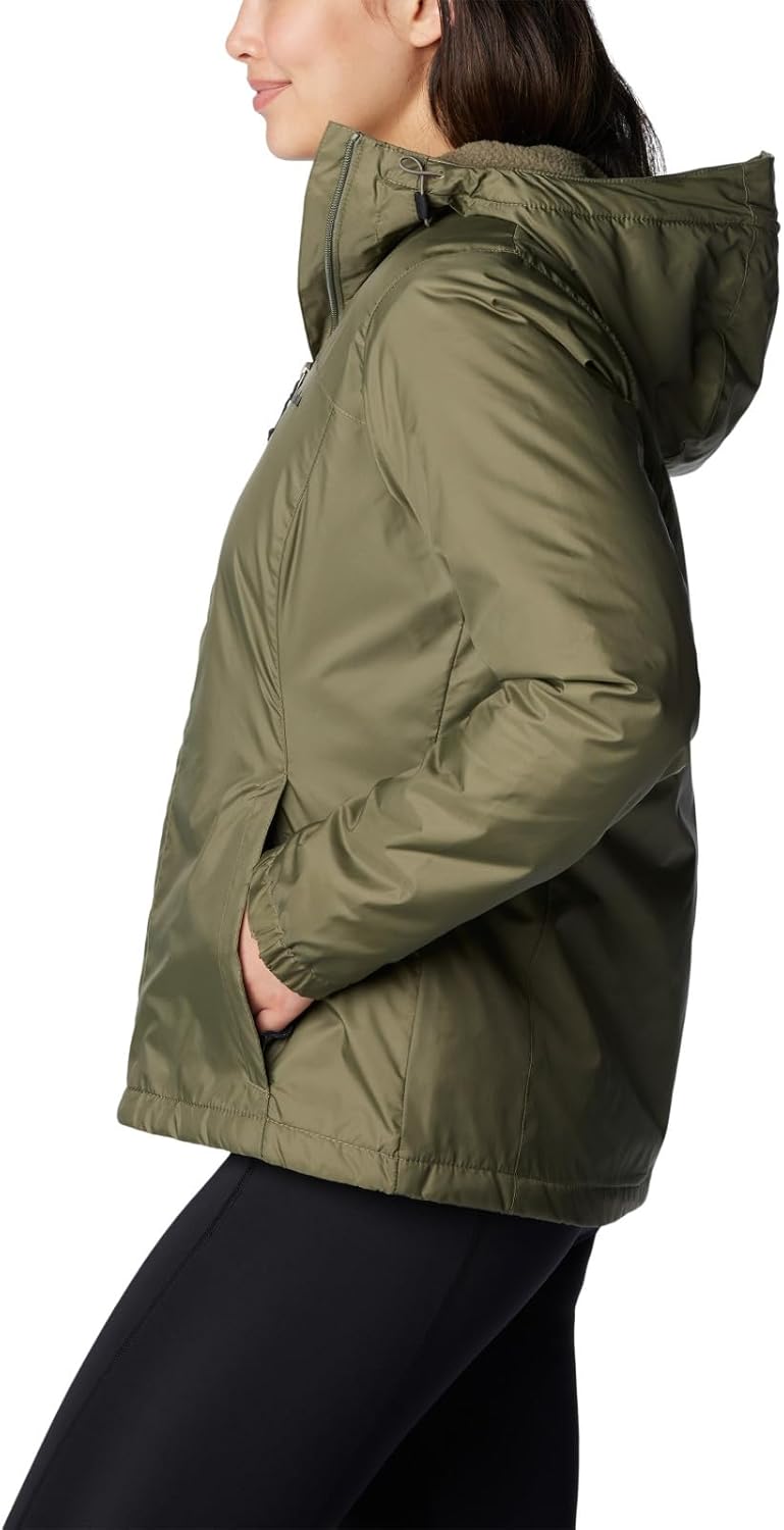 Columbia Damen Switchback™ Sherpa Lined Jacket Regenjacke S Steingrün, S Steingrün