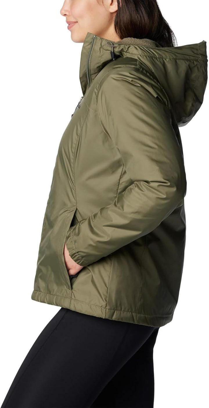 Columbia Damen Switchback™ Sherpa Lined Jacket Regenjacke S Steingrün, S Steingrün