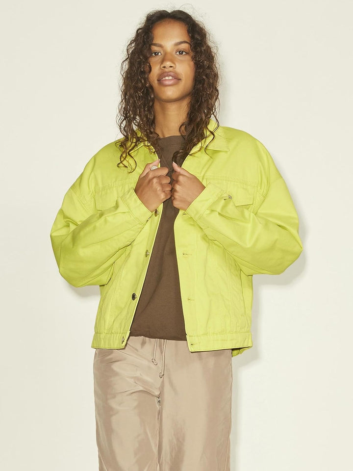 JJXX Damen JXMOCCA Canvas Jacket NOOS XS Limeade, XS Limeade