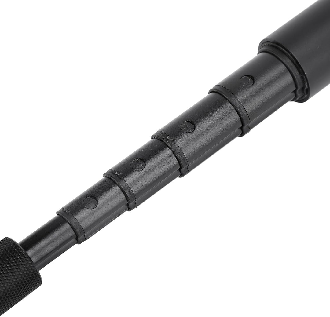 120cm Unsichtbarer Selfie Stick Action Cam, Aluminium Einstellbarer Verlängerung Selfiestick mit 1/4