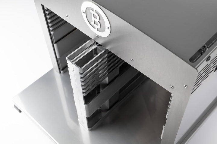 Beefer TwinPro mit herausnehmbarer Trennwand für doppelten GarraumI 800° Oberhitzegrill I Vollständi