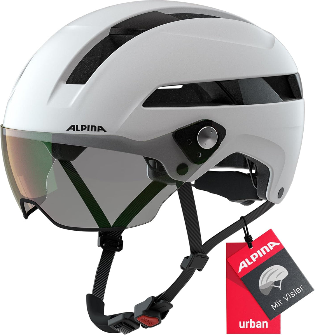 Alpina SOHO Visor V White MATT 52-56, 52-56