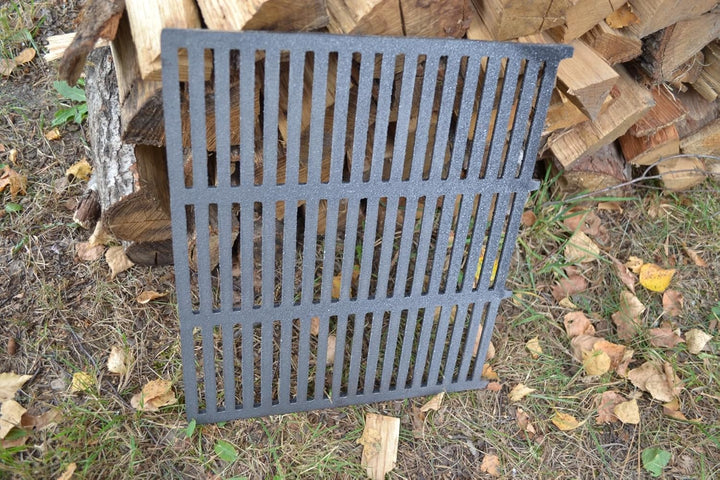SEZAM 35 x 30,5 cm Gussrost Ofenrost Ascherost Gussrost verschiedene Durchmesser, Kaminrost passend