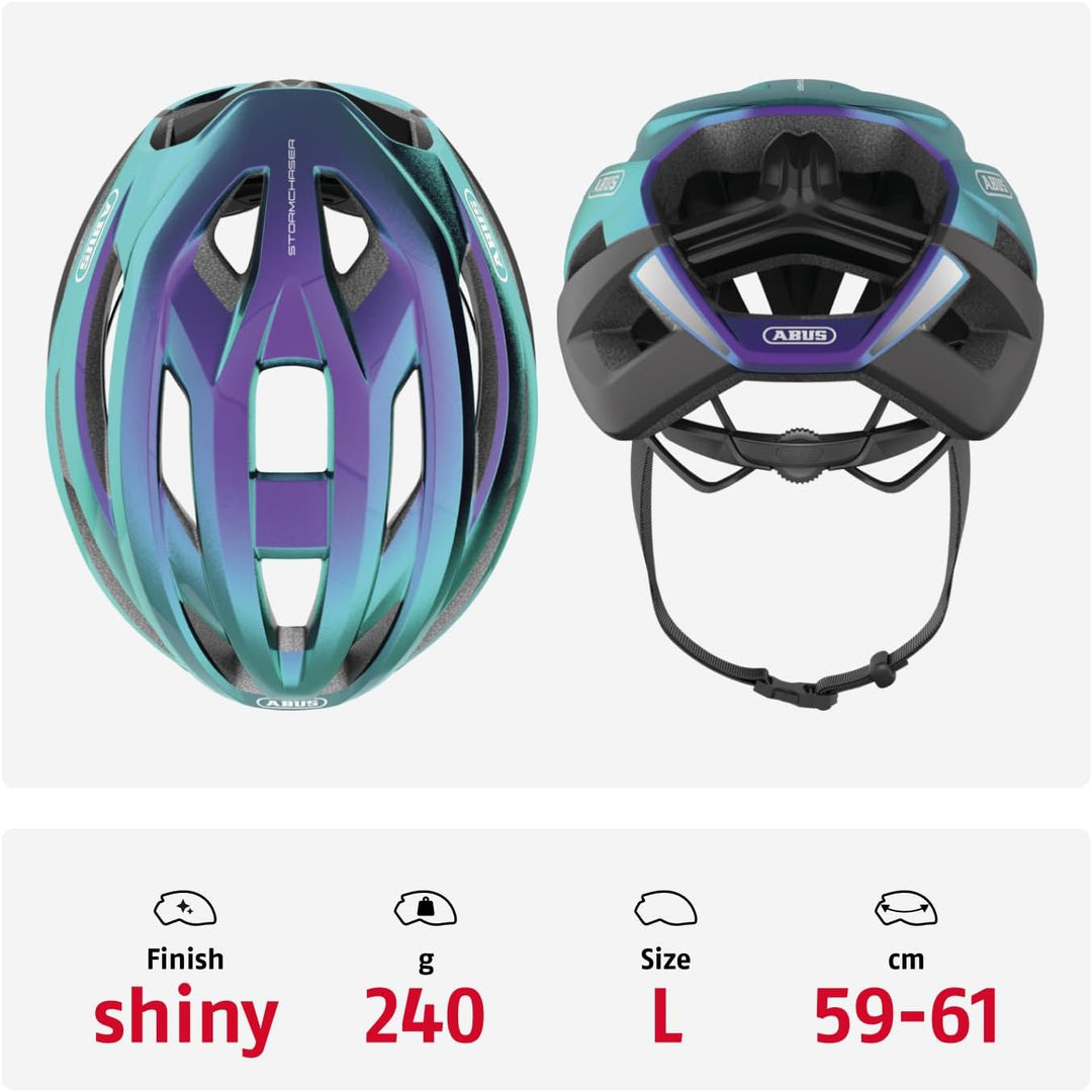 ABUS Rennradhelm StormChaser - Leichter und komfortabler Fahrradhelm für professionellen Radsport fü
