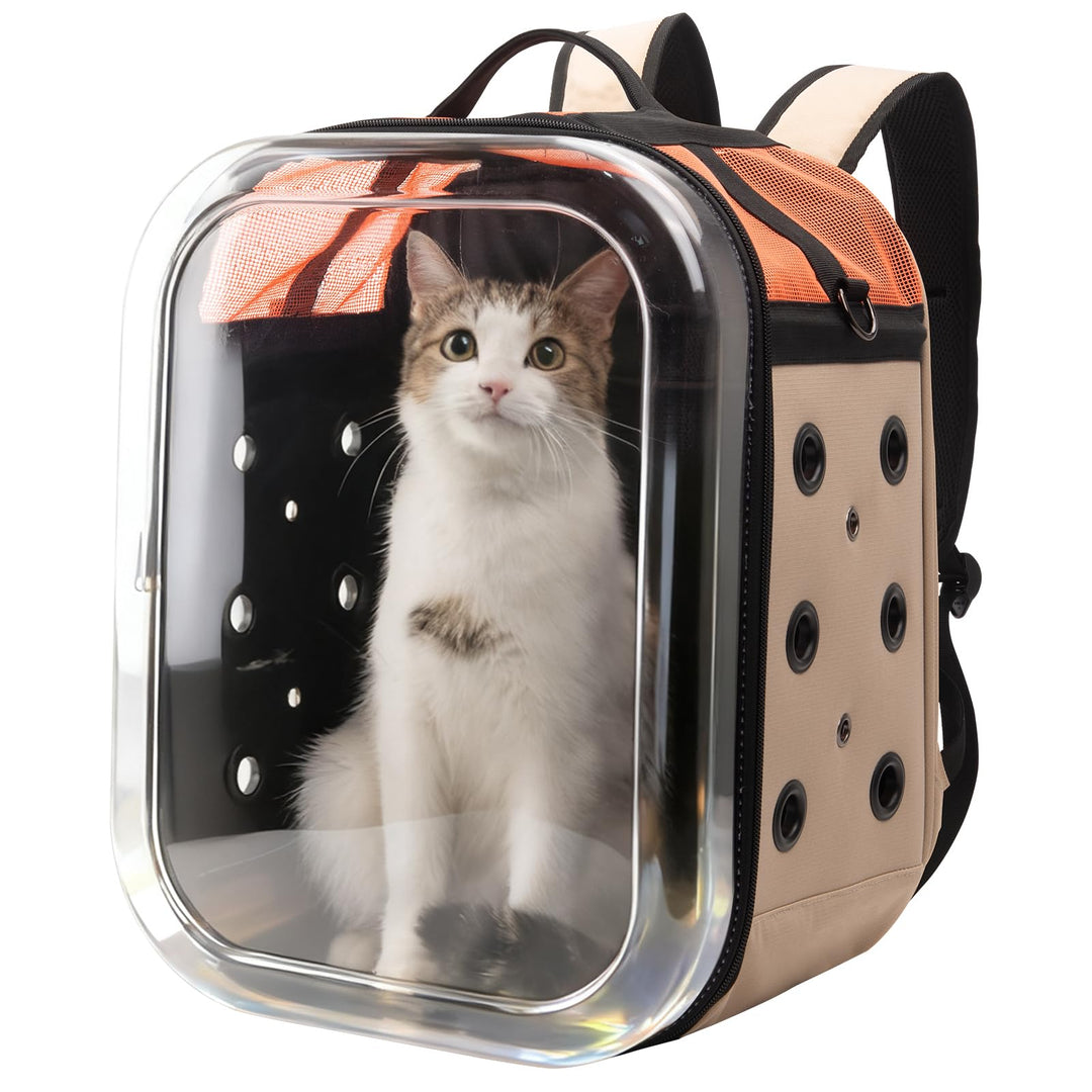 Hp hope Katzenrucksack Bubble Haustier Rucksack, Tragbare und Faltbare Katzentasche, Atmungsaktive u