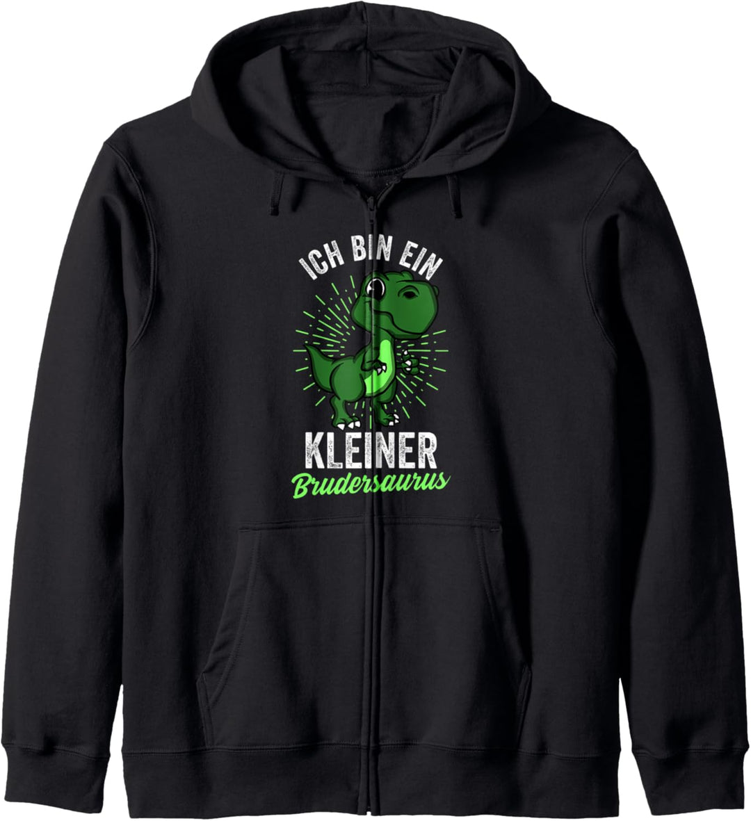 Dinosaurier Trex Ich bin ein kleiner Brudersaurus Lustig Kapuzenjacke