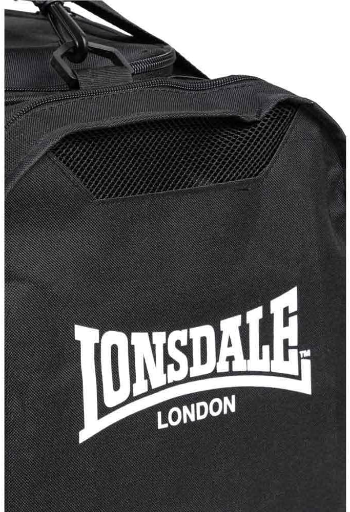 Lonsdale Sporttasche Syston Black/White 30 L, Black/White 30 L
