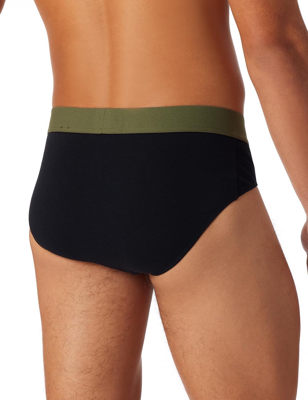 Schiesser Herren 3 PACK Slips Bio Baumwolle Multipack - 95/5 Organic S Sortiert 3_180193, S Sortiert