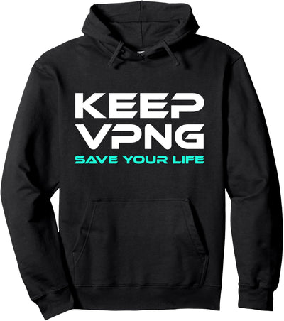 Keep Vaping Save Life Dampfer E-Zigarette Vape Design Pullover Hoodie