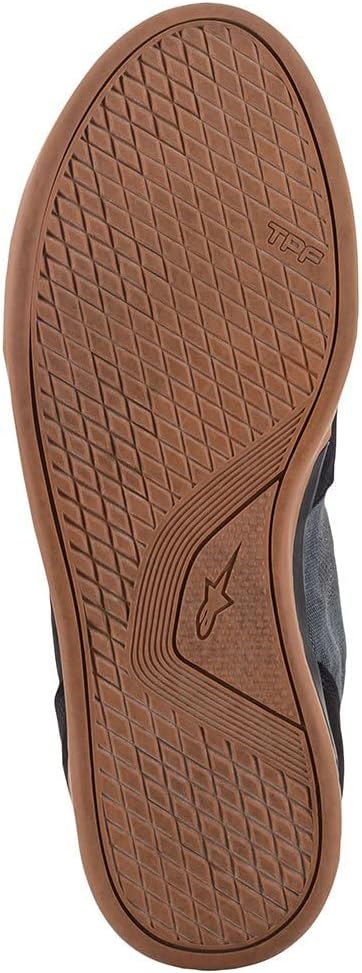 Alpinestars Grange Motorradschuhe, schwarz/blau, 12.5 (46) 46 EU Schwarzes Indigo der Stimmung, 46 E