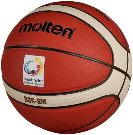 Molten Basketbälle-F4G3350 Basketbälle Orange/Ivory 6
