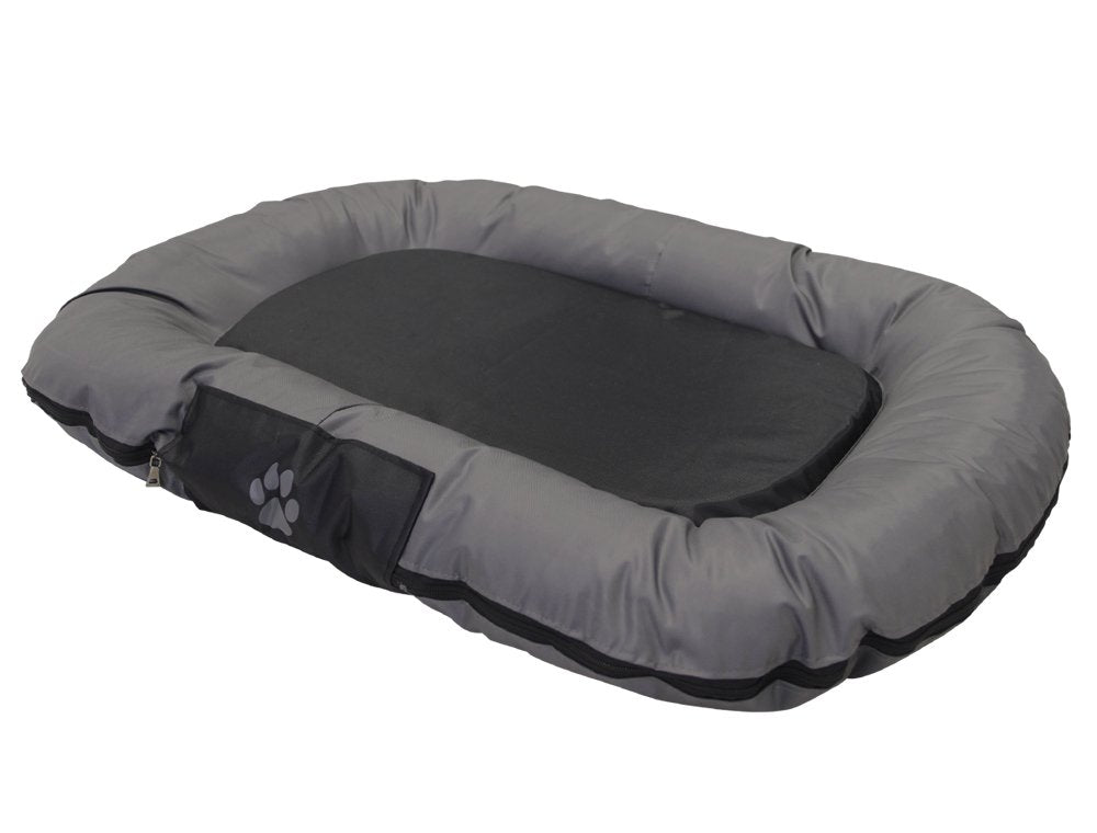 Nobby Kissen Classic "RENO" schwarz L x B x H: 69 x 50 x 9 cm schwarz 69 x 50 x 9 cm, schwarz 69 x 5
