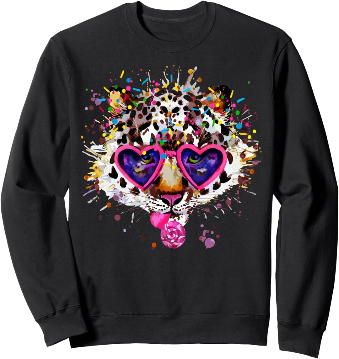 Tiger, handbemalter Tiger Sweatshirt