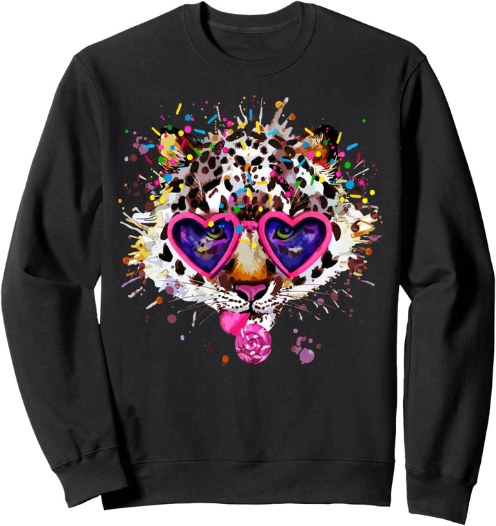 Tiger, handbemalter Tiger Sweatshirt