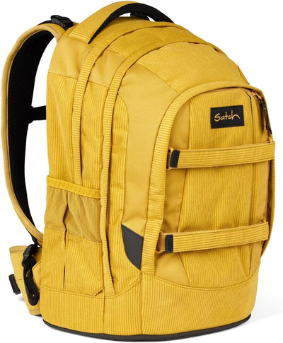 satch pack Schulrucksack ab 5. Klasse ergonomisch 30L Stauraum standfest Organisationstalent Retro H