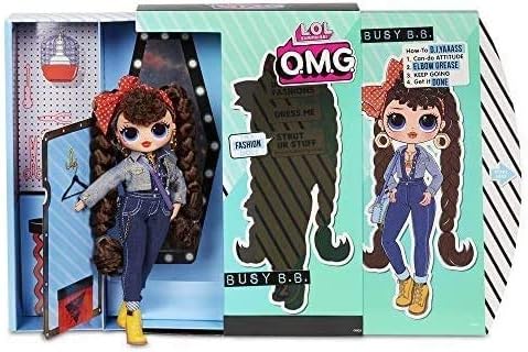 Giochi Preziosi - LOL OMG Doll Core Busy B.B. Puppen, LLUA9200, Busy B.B.