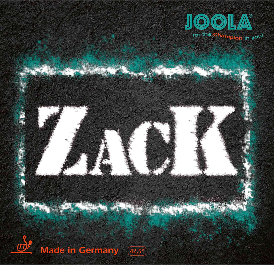 JOOLA Belag Zack Schwarz max, Schwarz max