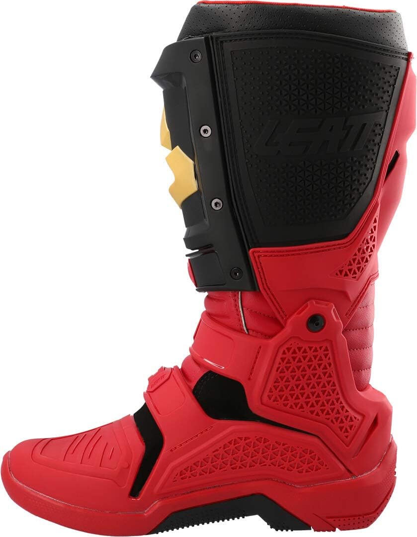 Leatt Unisex Motorradstiefel 45.5 EU Rouge Noir, 45.5 EU Rouge Noir