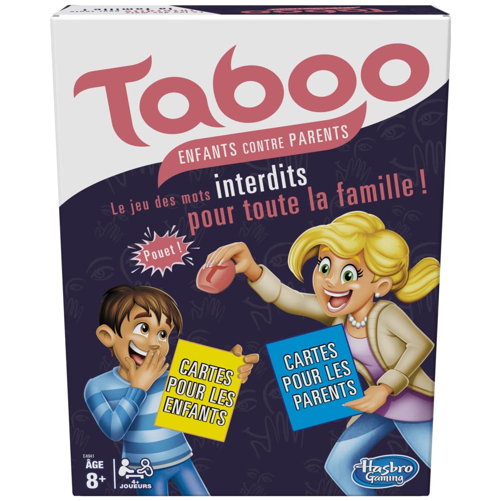 Hasbro Taboo Enfants CONTRE Parents Frankreich Multi, Frankreich Multi