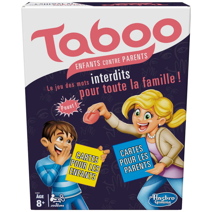 Hasbro Taboo Enfants CONTRE Parents Frankreich Multi, Frankreich Multi