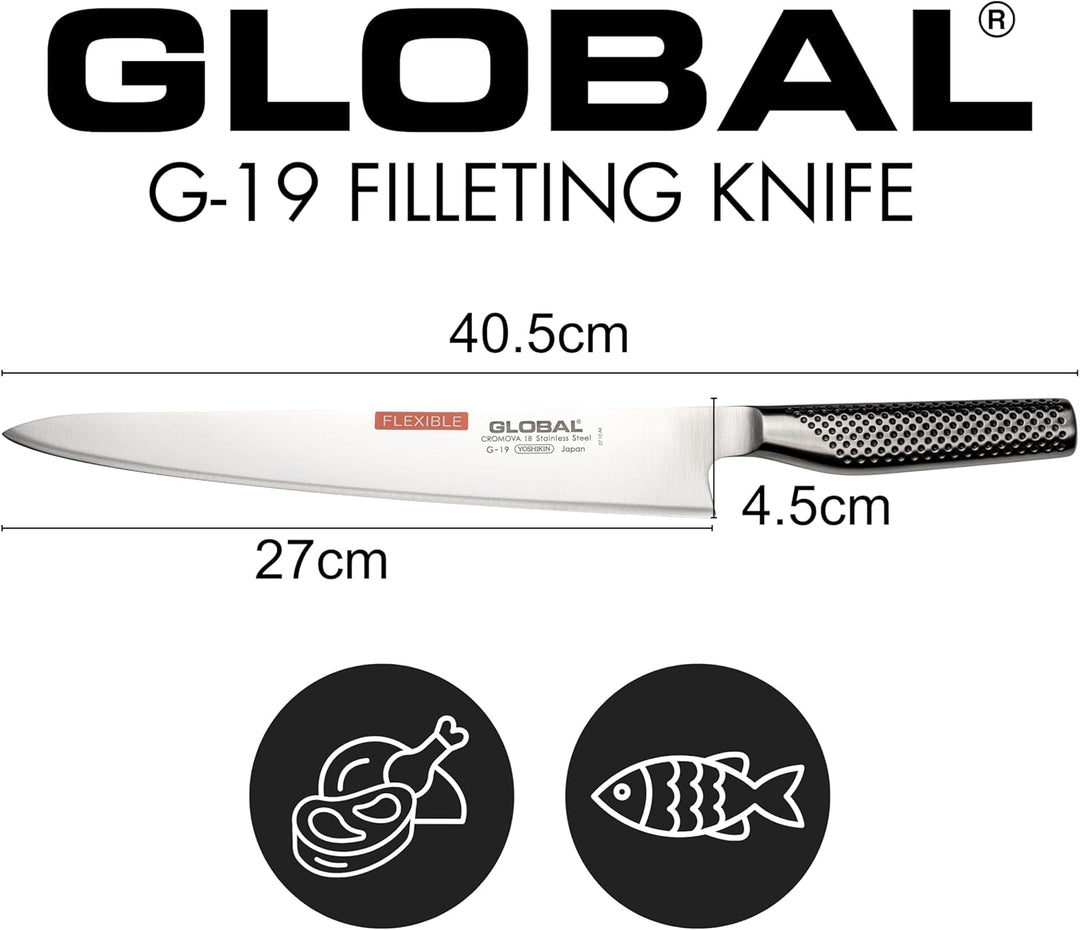 G-19 Global Filiermesser 27 cm
