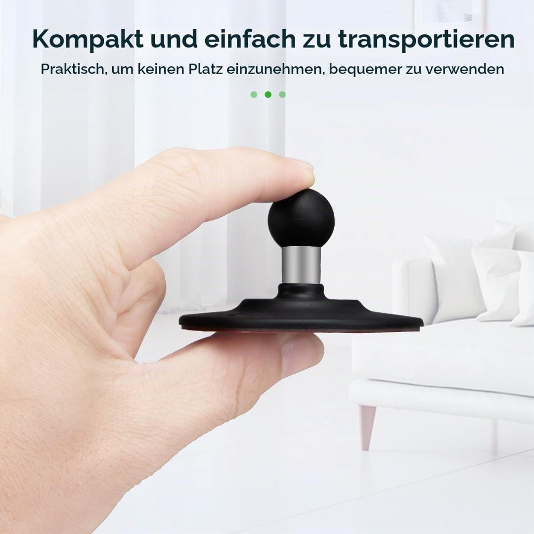 FANAUE Kugelkopf Magnetständer Halterung Kompatibel mit Garmin GPS Mount Und Doppelsockelarm, Kugelk