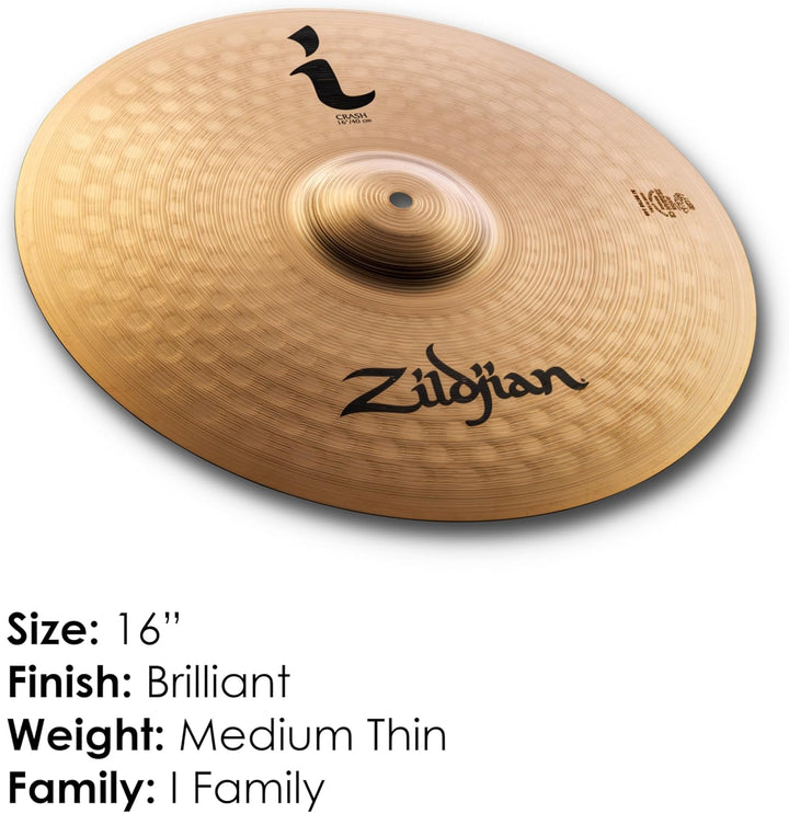 Zildjian ILH16C I Family Series - Crash Cymbal - 16" 16&