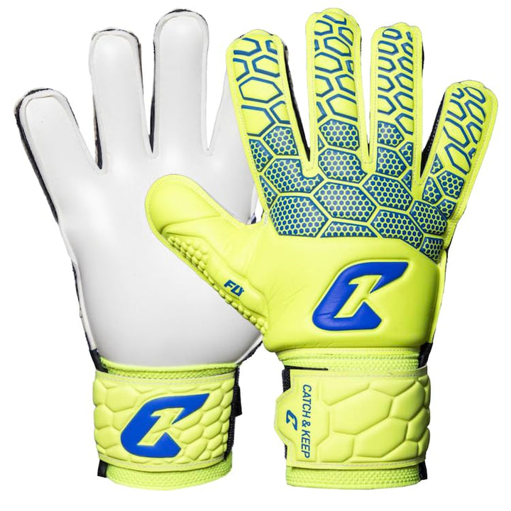 CATCH & KEEP Torwarthandschuhe Kralle Junior Pro 3.0 - Professionelle Torwart-Fussballhandschuhe für