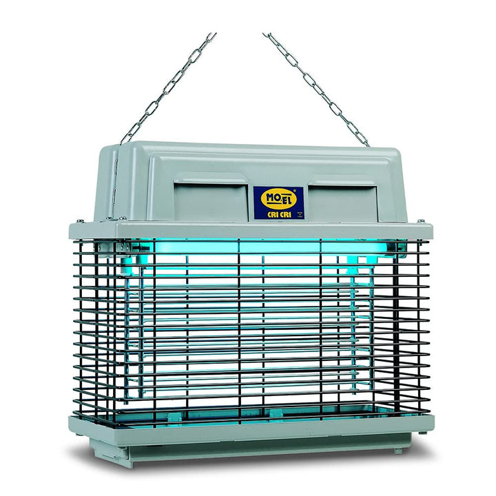 Moel Cricri 309 UV-Insektenfänger, Silber, 35 x 16 x 16 cm