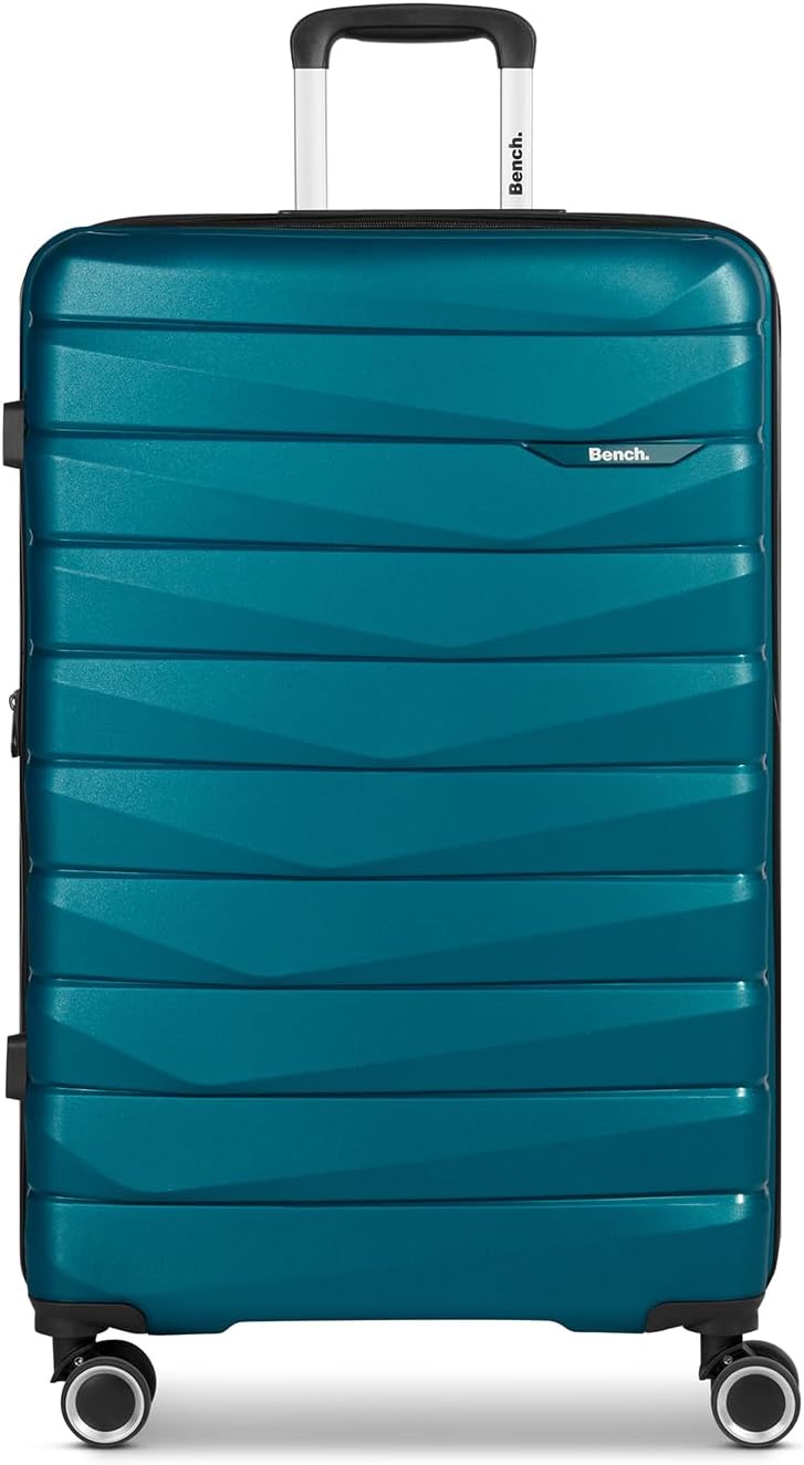 Bench grosser Hartgepäck Check-in Koffer | XL Trolley 49 x 31 x 76 cm aus hochwertigem, robustem Pol