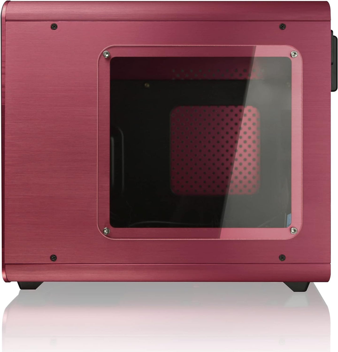 Raijintek METIS Plus Mini-ITX Computer Gehäuse, Tower Case, Mini Gehäuse PC, PC - Gehäuse Silent, Bo