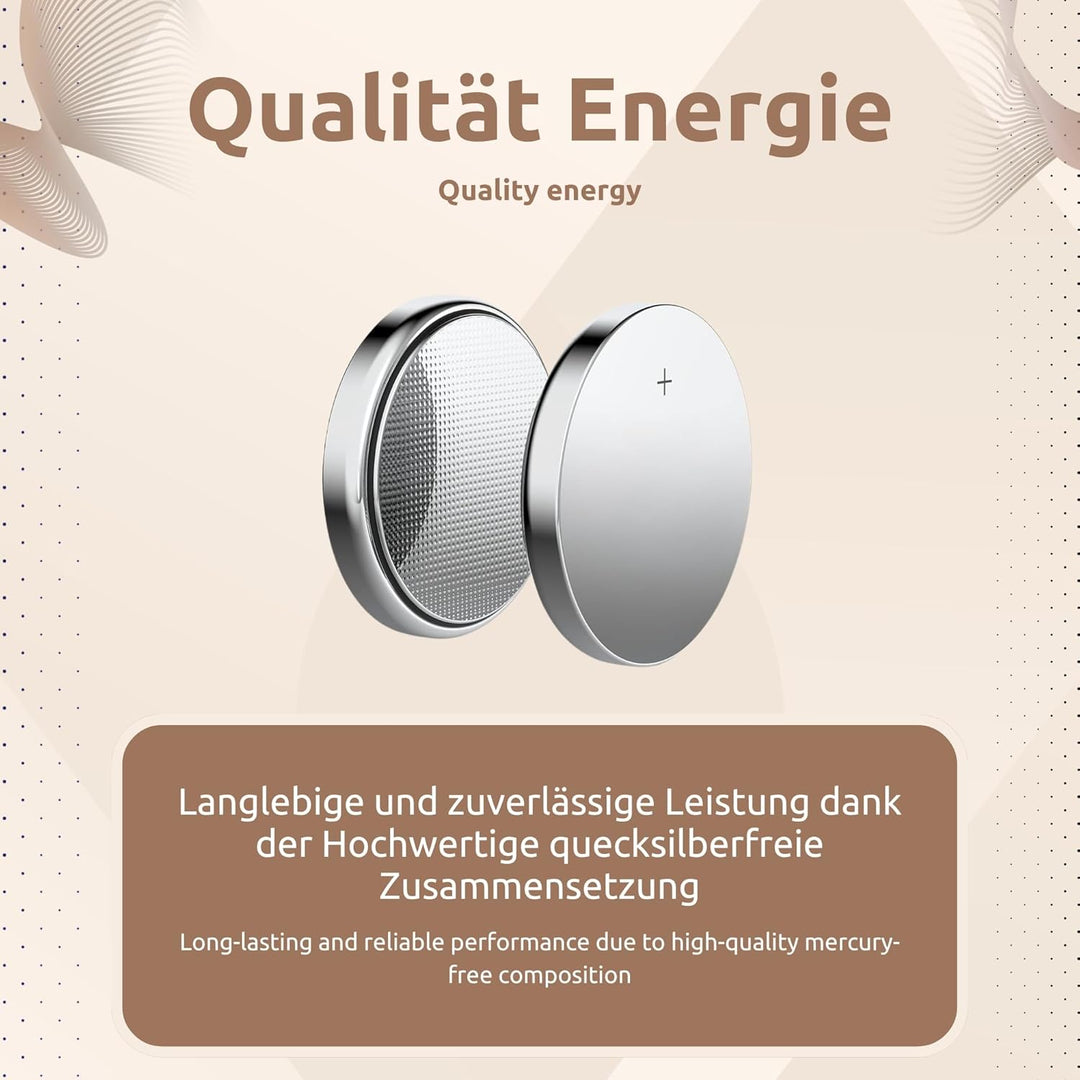 PingaOculto Spion Kopfhörer Prüfung VIP Pro Unsichtbare - Silberoxid-Knopfzelle mit Batteriespannung