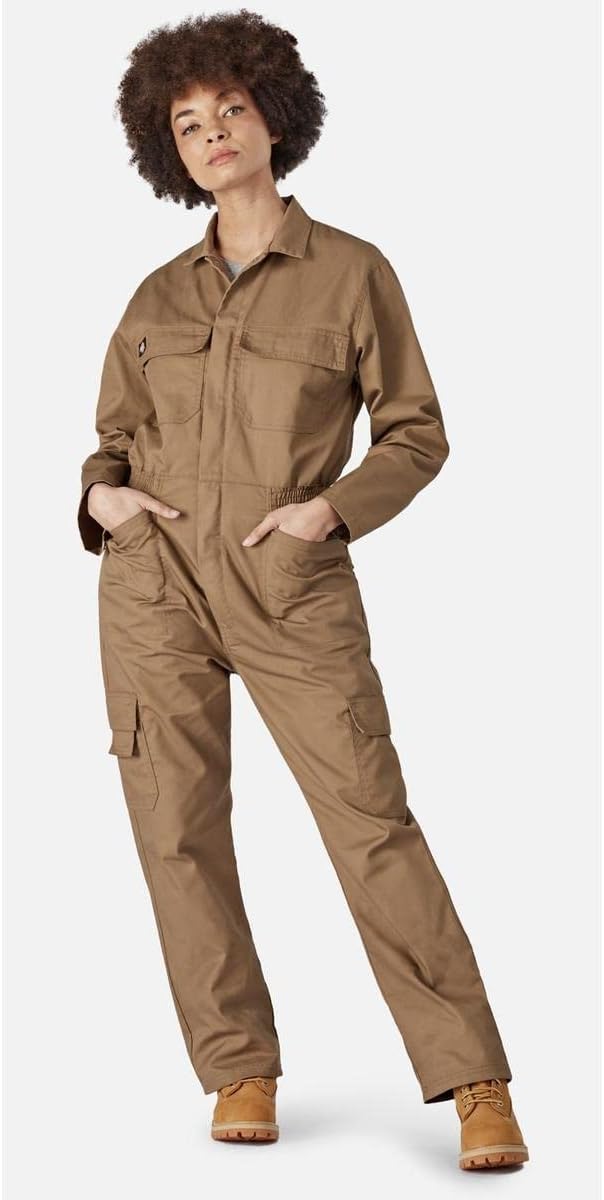 Dickies Damen Everyday-Overall Coverall, XS Khaki