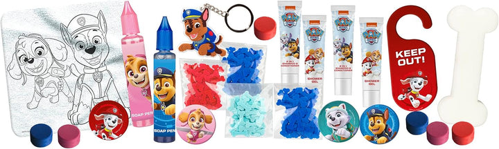 PAW PATROL ''Holiday Heroes'' Badespass Adventskalender-exklusives Lizenzprodukt, Badeprodukte & Acc