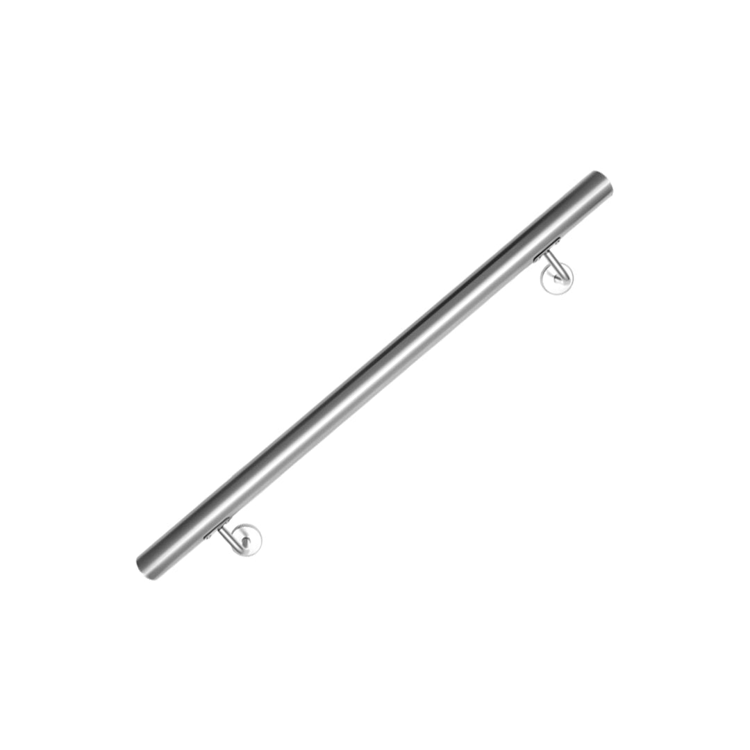 Vigevee Edelstahl Handlauf 80 cm, Treppengeländer Geländer Wandhandlauf Wand Treppe mit Wandhalterun