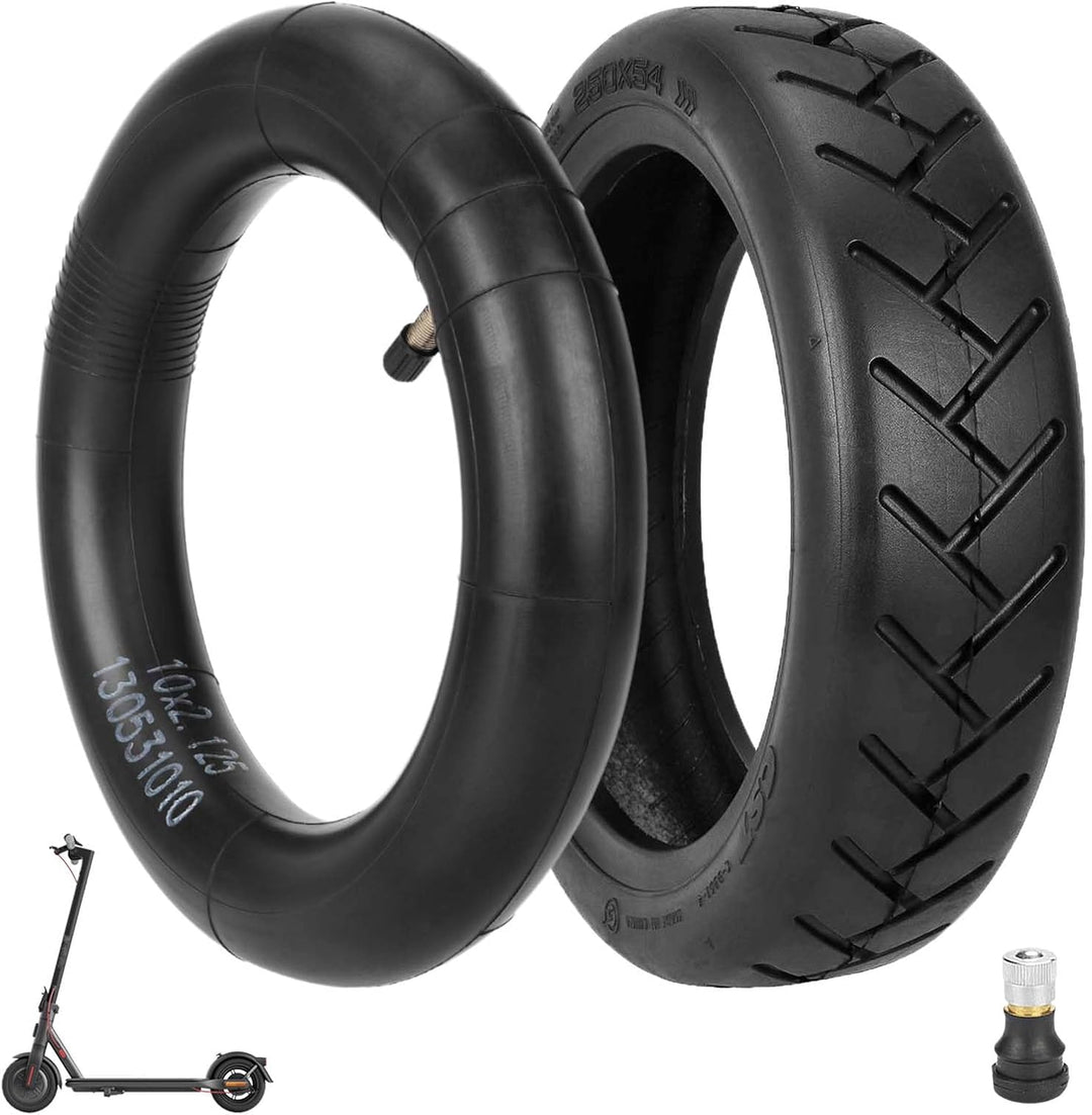 Prodrocam 250 x 54 Reifen Tubeless mit Schlauch für Xiaomi 4 Pro/Lite Elektroroller, 10 x 2,125 Reif