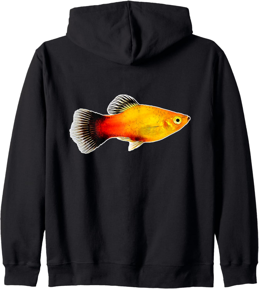 Platy Aquarienfisch I Aquarianer Hobby Aquaristik Kapuzenjacke