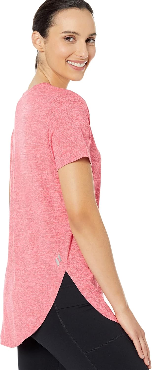 Skechers Damen Godri Swift Tunika T-Shirt M Rot