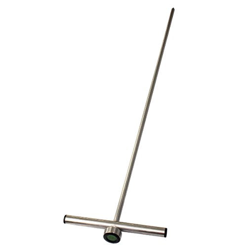 AGRETO Temperaturmesssonde, Heusonde, 94 cm Lanzenlänge, robustes Messgerät, Messbereich bis 110 °C,