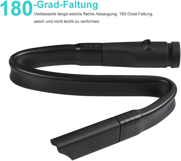 KEEPOW Flexible Fugendüse Zubehör für Dyson V15 V11 V10 V8 V7 V6 Staubsauger Düsen Ersatzteil Flachd