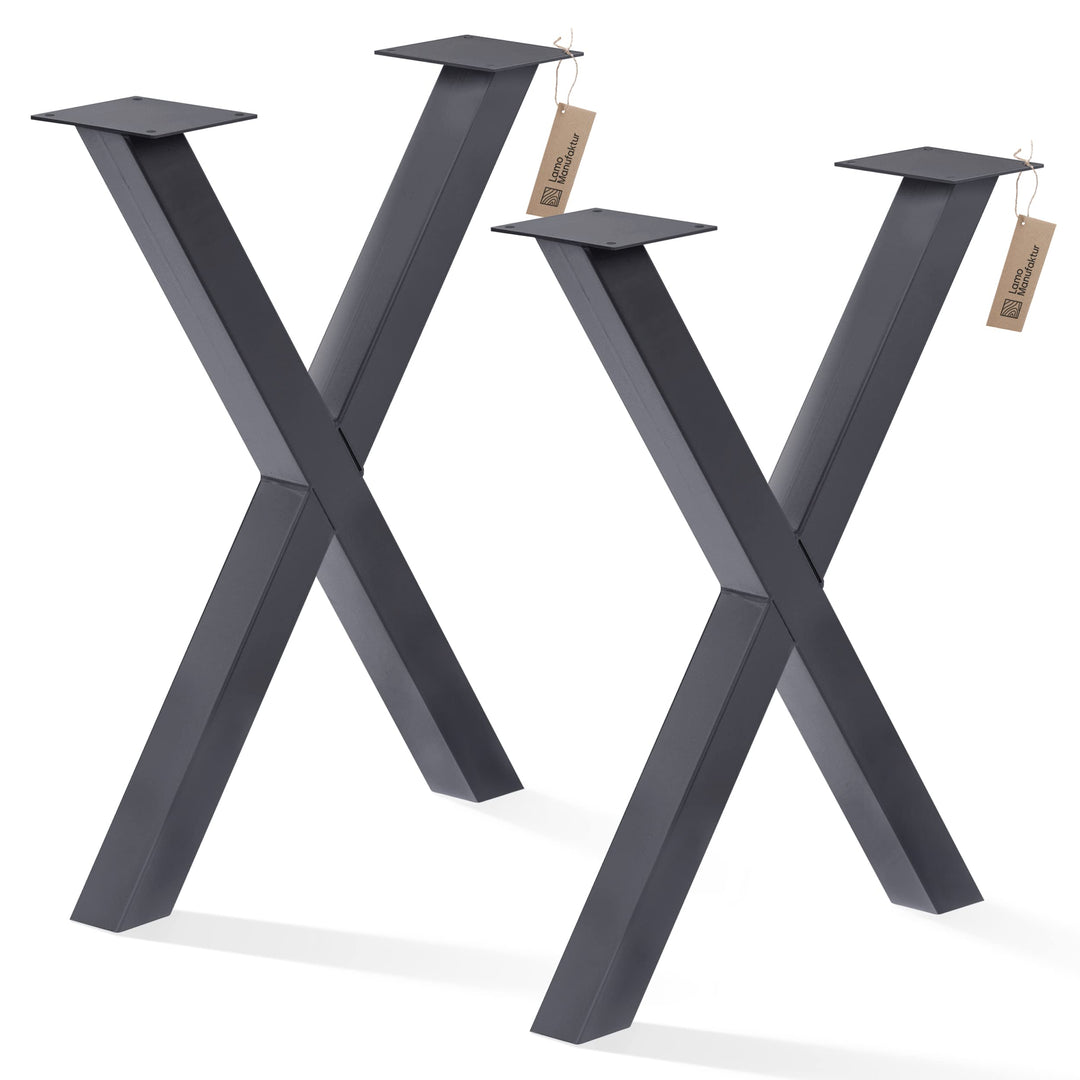 LAMO Manufaktur Tischbeine für Esstisch | Schreibtisch, Mark Massive | Vierkantprofil 80x80 mm, Tisc